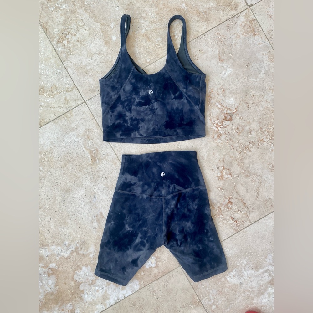 SET Matching Align tank and shorts